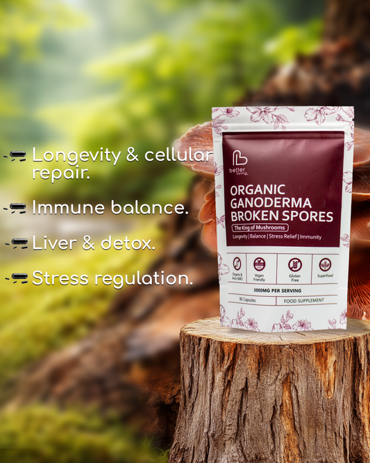 Organic Ganoderma Broken Spores