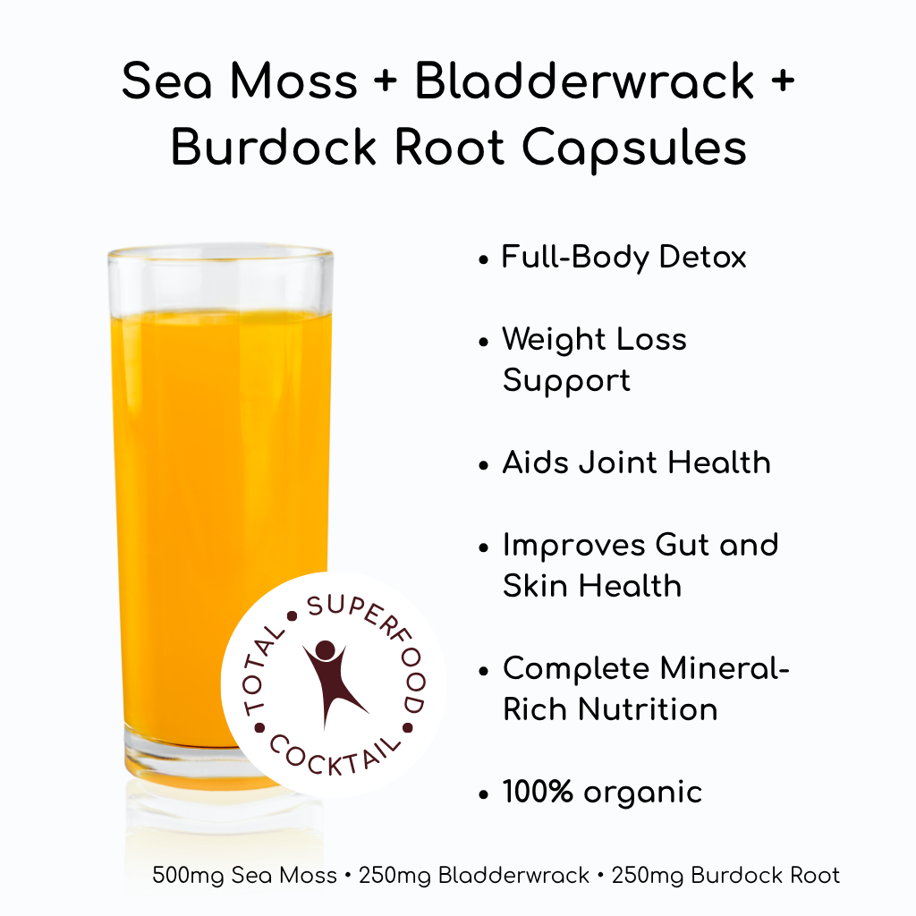 Irish Sea Moss + Bladderwrack & Burdock