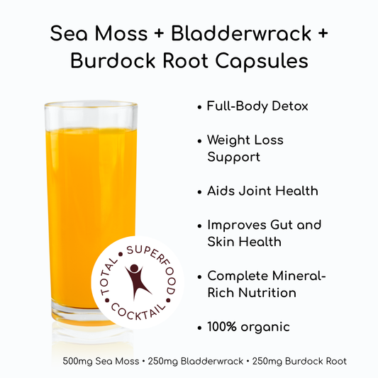 Irish Sea Moss + Bladderwrack & Burdock