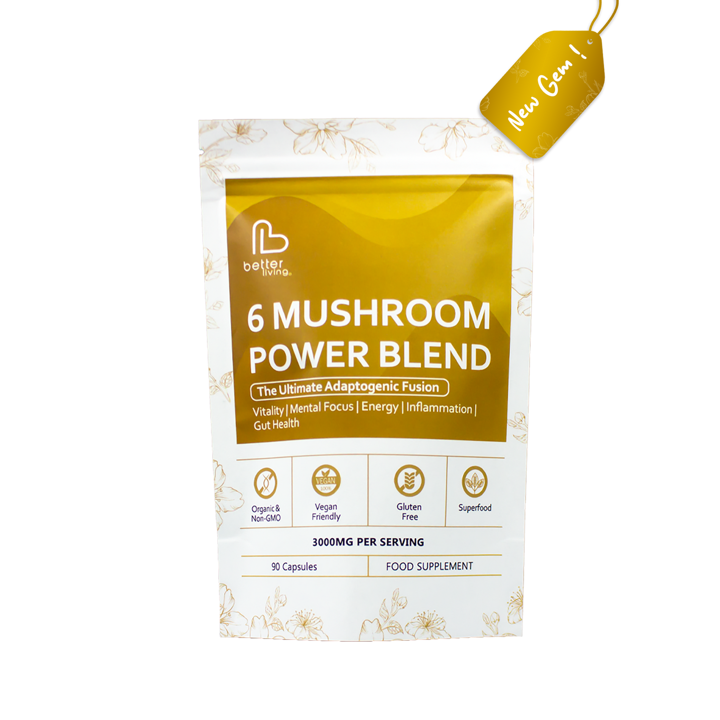 6 Mushroom Power Blend