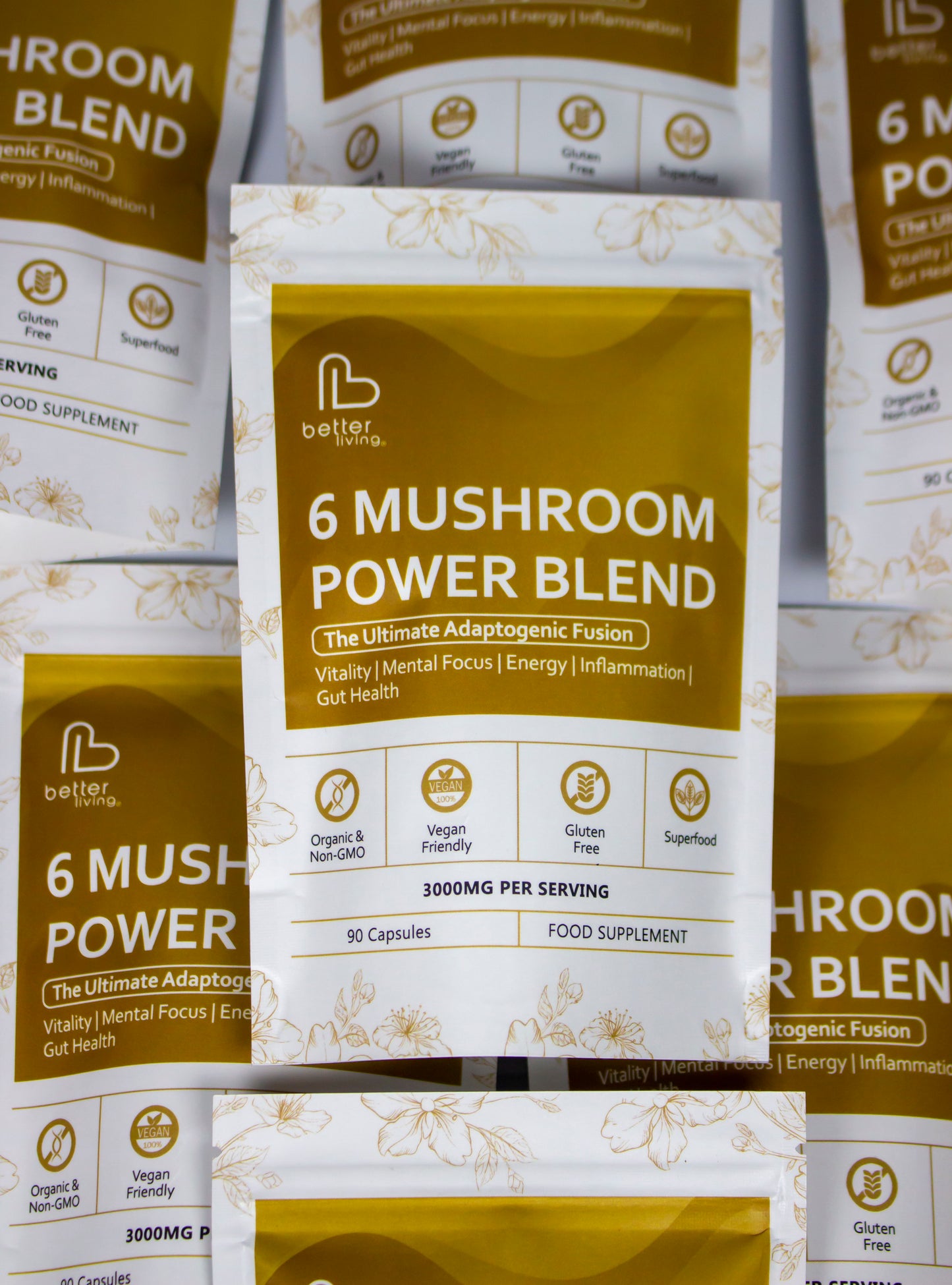 6 Mushroom Power Blend