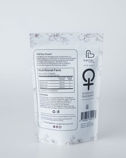 Irish Sea Moss + Bladderwrack & Burdock
