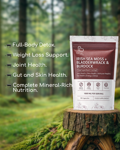 Irish Sea Moss + Bladderwrack & Burdock