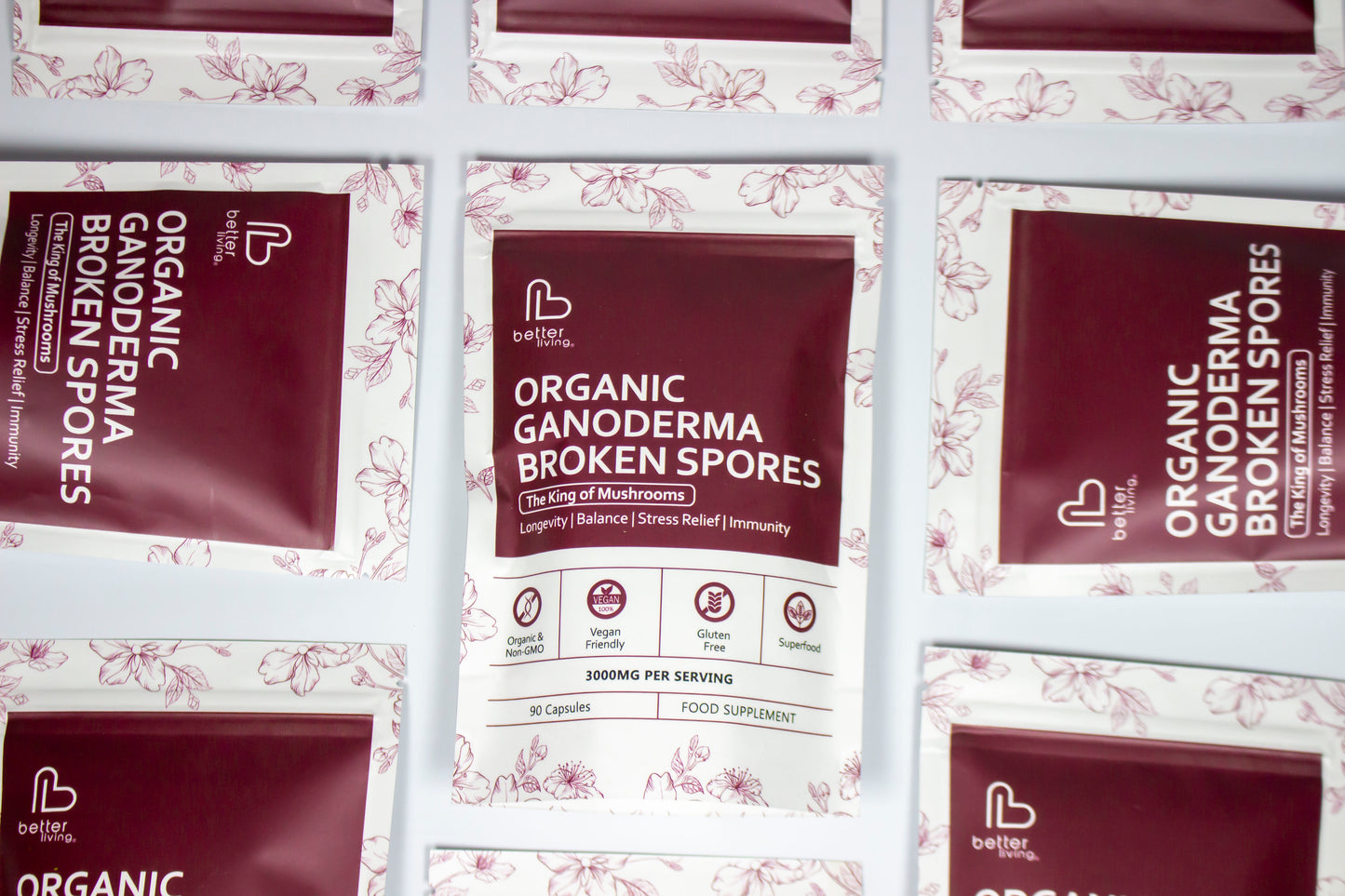 Organic Ganoderma Broken Spores