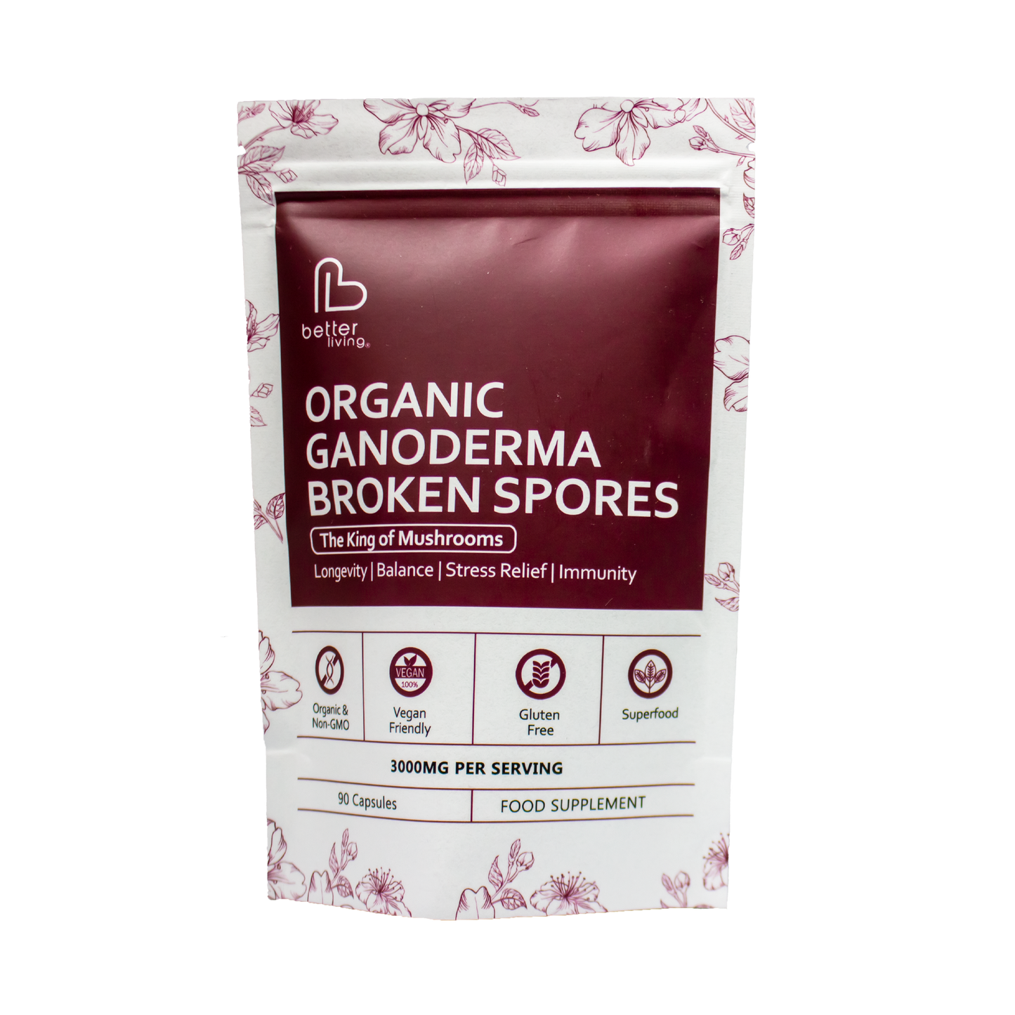 Organic Ganoderma Broken Spores